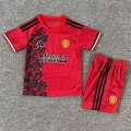Maillot de football enfant Manchester United édition-spéciale 25 26 rouge noir