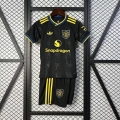 Maillot de football enfant Manchester United third 2025-2026 noir