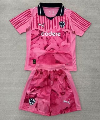 Maillot de football enfant Monterrey gardien 2025-2026 rose