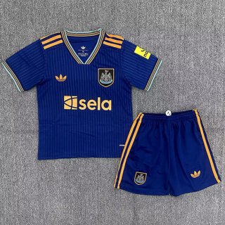 Maillot de football enfant Newcastle third 2025-2026 bleu