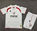 Maillot de football enfant Osasuna third 2025-2026 blanc rouge