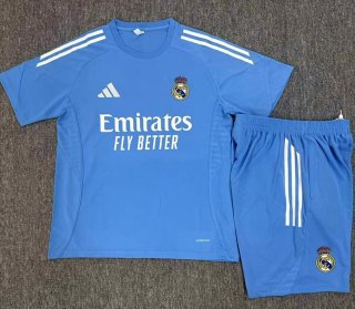 Maillot de football enfant Real Madrid 2025-2026 bleu