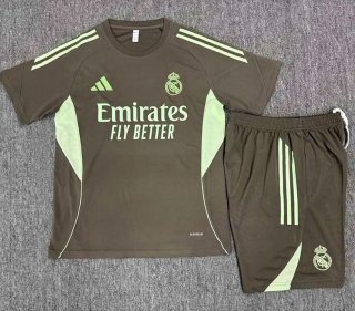 Maillot de football enfant Real Madrid 2025-2026 gris