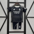 Maillot de football enfant Real Madrid extérieur 2025-2026 bleu