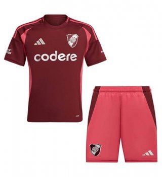 Maillot de football enfant River Plate extérieur 2024/2025