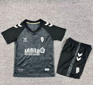 Maillot de football enfant Sunderland third 2025-2026 noir