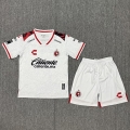 Maillot de football enfant Tijuana extérieur 2025-2026 blanc