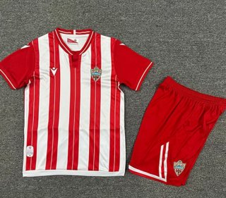 Maillot de football enfant UD Almeria domicile 2025-2026 rouge blanc