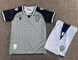 Maillot de football enfant UD Almeria extérieur 2025-2026 bleu