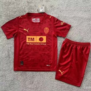 Maillot de football enfant Valencia extérieur 2025-2026 rouge