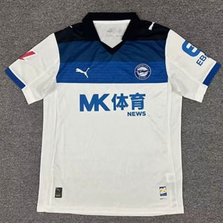 Maillot Deportivo Alavés extérieur 2025-2026 blanc bleu