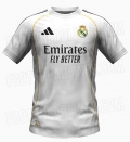 Maillot domicile Real Madrid 2025/2026