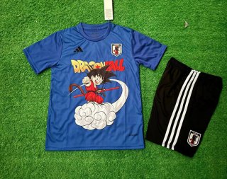 Maillot édition spéciale enfant Japon 2025-2026 bleu noir