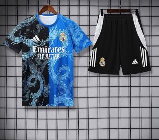 Maillot édition spéciale Real Madrid+short bleu noir 2025-2026