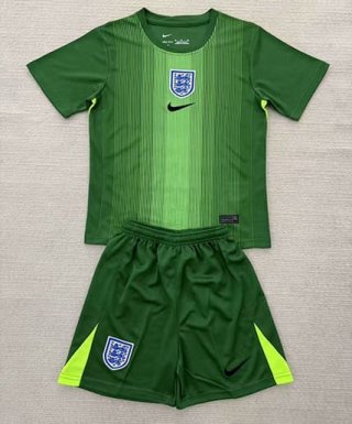 Maillot enfant gardien Angleterre 2025-2026 vert