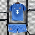Maillot enfant gardien Bayern Munich 2025-2026 bleu