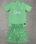 Maillot enfant gardien Everton 2025-2026 vert