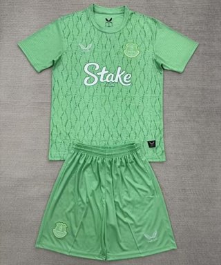 Maillot enfant gardien Everton 2025-2026 vert