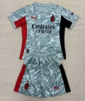 Maillot enfant gardien Milan AC 2025-2026 bleu