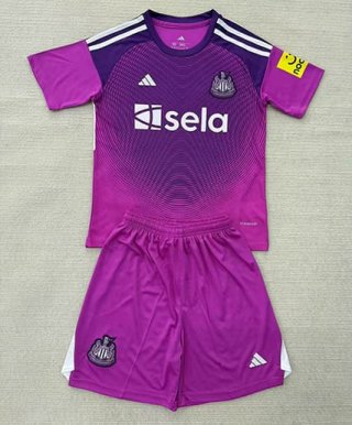 Maillot enfant gardien Newcastle 2025-2026 violet