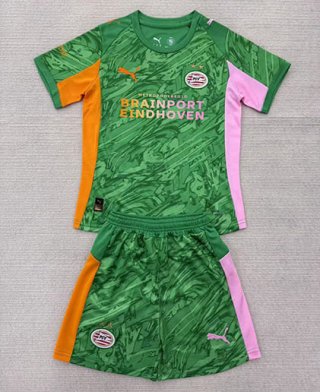 Maillot enfant gardien PSV Eindhoven 2025-2026 vert