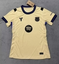 Maillot femme FC Barcelone extérieur 2025-2026 jaune