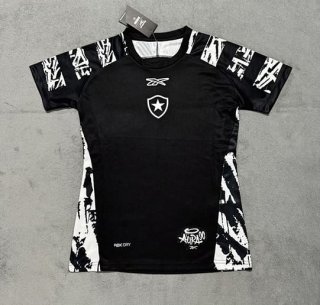 Maillot femme pré-match Botafogo 2025-2026 noir blanc