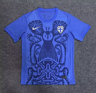 Maillot Finlande extérieur 2025-2026 bleu