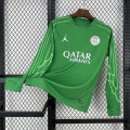 Maillot gardien manches longues PSG 2025-2026 vert
