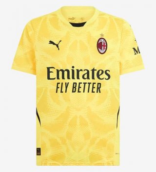 Maillot Gardien Milan AC jaune 2024/2025