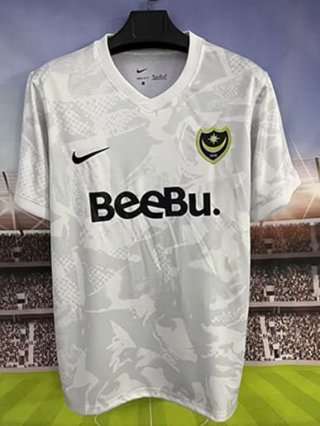 Maillot Gardien Portsmouth 2025/2026 blanc gris