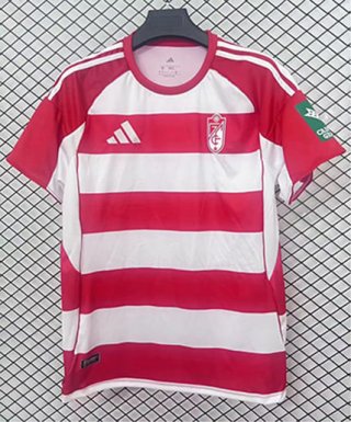 Maillot Granada domicile 2025-2026 blanc rouge