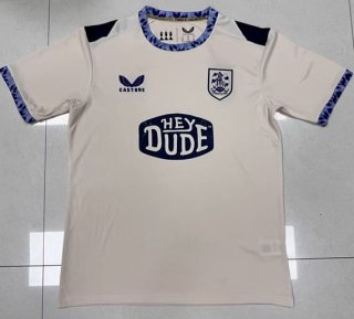 Maillot Huddersfield Town extérieur 2025-2026 Beige