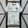 Maillot Inter Milan extérieur 2025-2026 blanc bleu