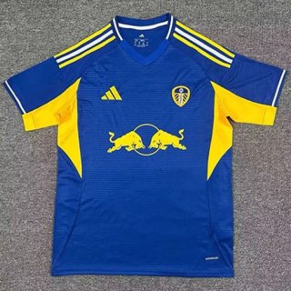 Maillot Leeds United extérieur 2025-2026 bleu jaune