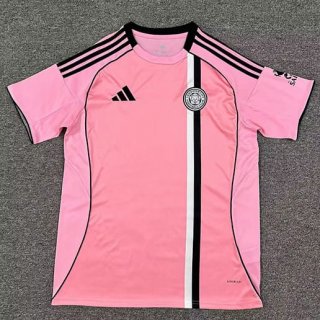 Maillot Leicester City third 2025-2026 rose noir