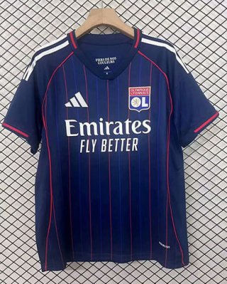 Maillot Lyon extérieur 2025-2026 bleu