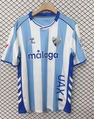 Maillot Malaga domicile 2025-2026 blanc bleu