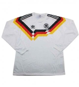 Maillot manches longues Allemagne rétro domicile 1988