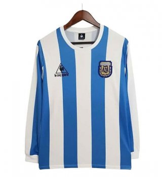 Maillot manches longues Argentine rétro domicile 1986