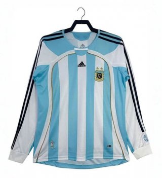 Maillot manches longues Argentine rétro domicile 2006