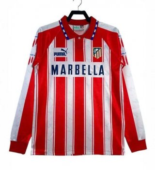 Maillot manches longues Atletico Madrid rétro domicile 1994/1995