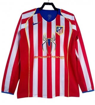 Maillot manches longues Atletico Madrid rétro domicile 2004/2005