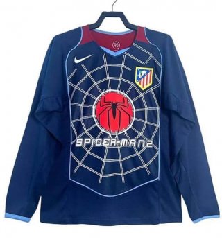 Maillot manches longues Atletico Madrid rétro extérieur 2004/2005