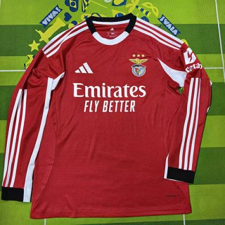 Maillot manches longues Benfica domicile 2025-2026 rouge