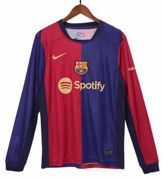 Maillot Manches Longues FC Barcelone domicile 2024/2025