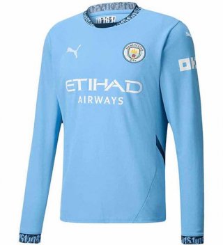 Maillot Manches Longues Manchester City domicile 2024/2025