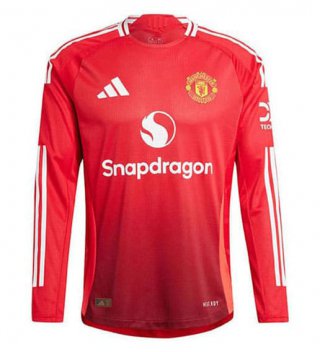 Maillot Manches Longues Manchester United domicile 2024/2025