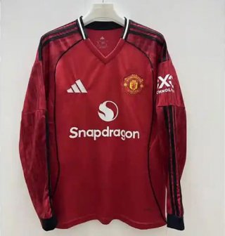 Maillot manches longues Manchester United domicile 2025-2026