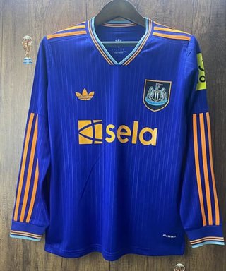 Maillot Manches Longues Newcastle third 2025-2026 bleu